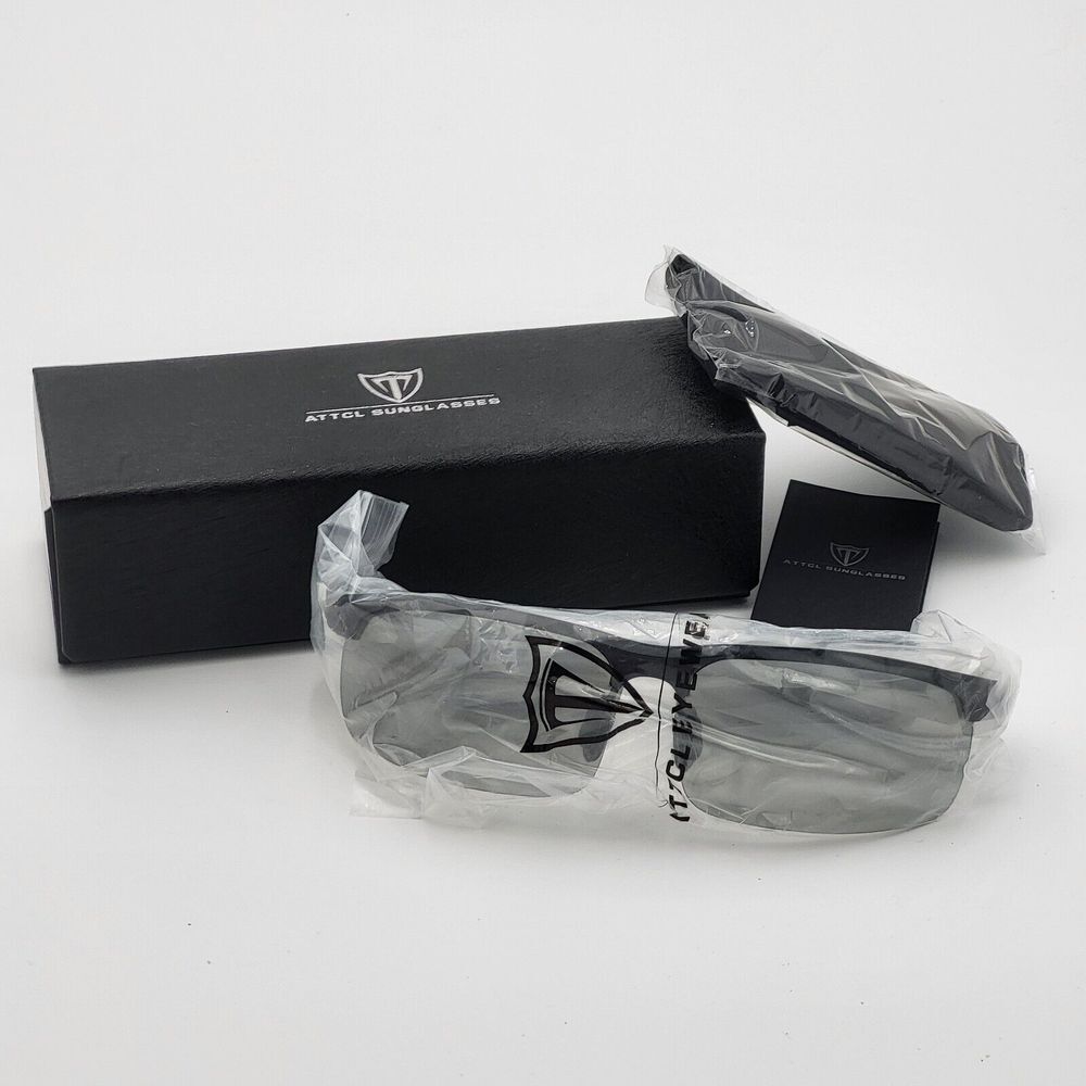 ATTCL Driving Sunglasses 8177 C1‎ 68-13-132 with Soft Pouch, Cleaning Cloth